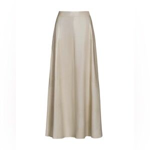 TWP Crema Leather Kennedy Skirt
